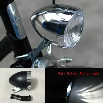 GOODKSSOP Bright 3 LED Classical Cool Cycling Headlight